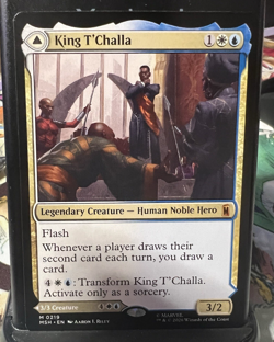King T'Challa - Marvel Super Heroes (Near Mint) (NON-FOIL) - Image 1