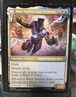 King T'Challa - Marvel Super Heroes (Near Mint) (NON-FOIL) - Image 2