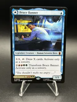 MTG Bruce Banner (49) Marvel Super Heroes NM English Regular - Image 1