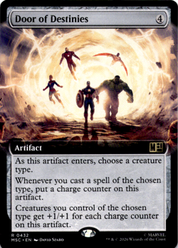 Door of Destinies (Extended Art) Commander: Marvel Super Heroes NM - Image 1