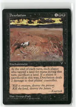Desolation Uncommon Visions Magic: The Gathering Lightly Played - Image 1