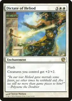 Journey into Nyx Dictate of Heliod MTG Magic the Gathering NM - Image 1