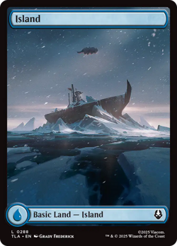 Island (FOIL) x1 - MTG Avatar: The Last Airbender TLA #288 - Image 1