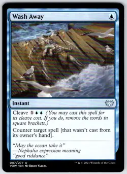 Wash Away 87 Uncommon Innistrad: Crimson Vow MTG Near Mint - Image 1