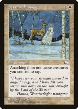 LP - Serra's Blessing - Weatherlight - Image 1