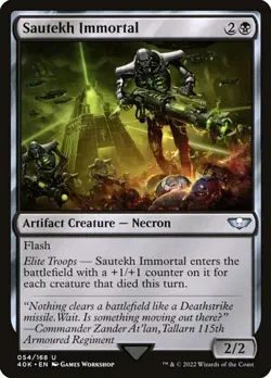 Sautekh Immortal - Surge Foil 40K LP MTG - Image 1