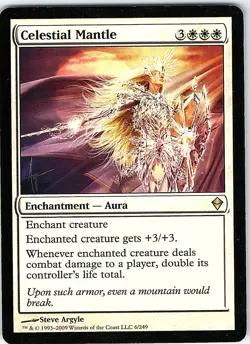 Celestial Mantle regular Zendikar #6 NM MTG Near Mint - Image 1