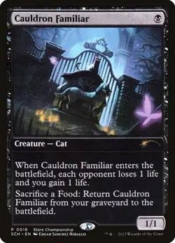 Cauldron Familiar - Promo SCH LP MTG - Image 1