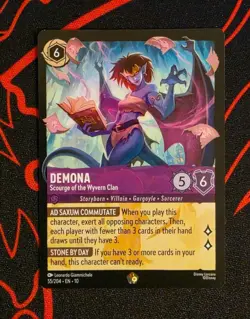 Lorcana Demona - Scourge of the Wyvern Clan x1 LP from Whispers in the Well - Image 3