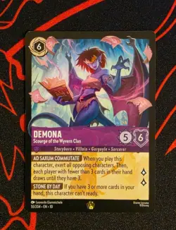 Lorcana Demona - Scourge of the Wyvern Clan x1 LP from Whispers in the Well - Image 5