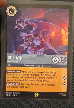 [NM] Goliath Clan Leader 173/204 • EN • 10 Whispers In The Well Disney Lorcana - Image 1