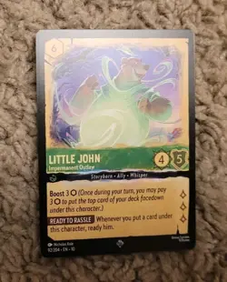 Little John Impermanent Outlaw 92/204 Whispers in the Well Disney Lorcana - Image 1