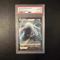 PSA 10 Lugia V Silver Tempest Holo SWSH Pokemon Card 2022 138/195 - Image 1