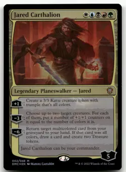 Jared Carthalion #2 (Foil) (NM) Dominaria United DMC Magic MTG - Image 1