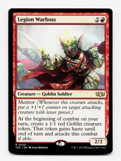 Legion Warboss [Commander: Tarkir Dragonstorm] MTG Magic NM/M ⚪💀 - Image 1