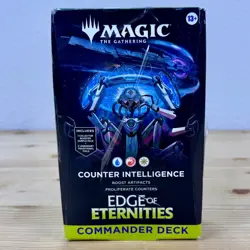 MTG Edge of Eternities Commander Deck Counter Intelligence Sealed New - Image 1