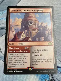 MTG Lindblum, Industrial Regency English Final Fantasy FIN NM R0285 - Image 1