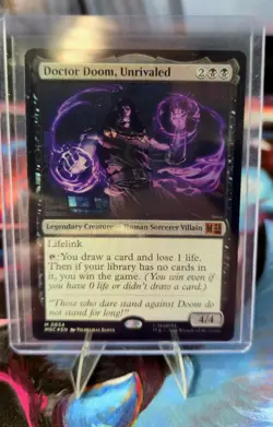Doctor Doom, Unrivaled Commander: Marvel Super Heroes Foil - Image 1