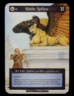 Sorcery Contested Realm BETA RIDDLE SPHINX Air - Image 1