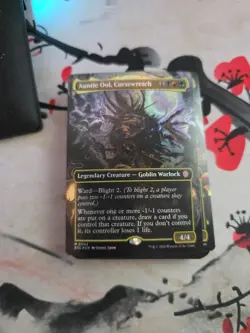 Auntie Ool, Cursewretch (Borderless) Commander: Lorwyn Eclipsed Foil - Image 1