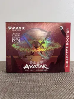 Magic The Gathering Avatar The Last Airbender Factory Sealed Collector Booster - Image 1