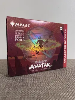 Magic The Gathering Avatar The Last Airbender Factory Sealed Collector Booster - Image 2