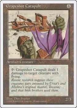 Grapeshot Catapult C Fourth Edition MTG Magic the Gathering Card NM - Image 1