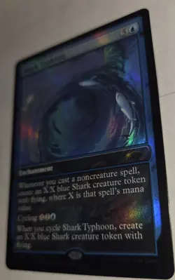 FOIL Shark Typhoon ~ NM ~Game Day & Store Championship GAME MTG - Image 2