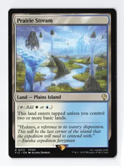 Prairie Stream Normal R Final Fantasy MTG Magic the Gathering Card NM - Image 1