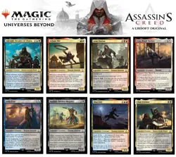 x8 (1/ea) - Complete Uncommon Assassin Set - Assassin's Creed - CUC NM MTG - Image 1
