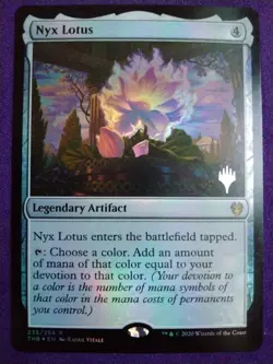Nyx Lotus #235 *Foil* NM Theros Beyond Death Promo pack (PPTHB) MTG - Image 1
