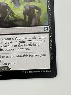 Malakir Rebirth Zendikar Rising Regular NM Free Shipping MJ - Image 4