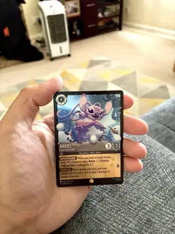 Disney Lorcana Angel Experiment 624 Legendary Winterspell Foil NM 191/204 - Image 1