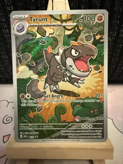 Pokemon TCG Tyrunt MEP 070 Pokemon Center Stamped ETB Promo NM/M - Image 1
