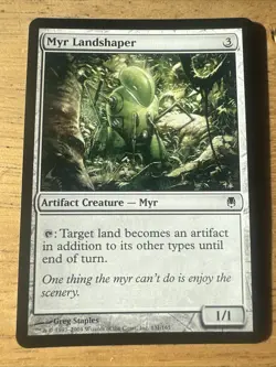 Myr Landshaper #131 (NM) Darksteel DST Magic MTG - Image 1