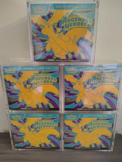 Pokemon TCG: Mega Evolution Ascended Heroes ETB NEW AND SEALED With Acrylic Case - Image 1