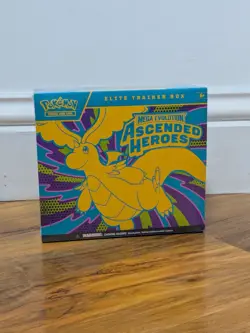 Pokemon TCG: Mega Evolution Ascended Heroes ETB (NEW AND SEALED) ✅ - Image 1