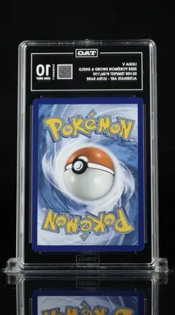 Pokemon Lugia V 186/195 Silver Tempest Alt Full Art Holo Ultra Rare TAG 10 - Image 2