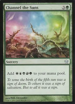 Channel the Suns - Light Play MTG Fifth Dawn - Image 1