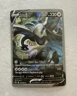 The Pokemon Company Lugia V 186/195 Silver Tempest Full Art Holo Ultra Rare 220 - Image 1
