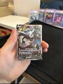 Pokemon Company Lugia V 186/195 Silver Tempest Full Art Ultra Rare Holo 2022 - Image 5