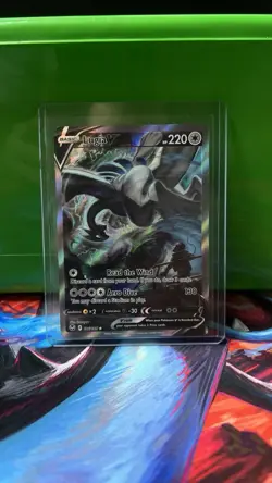 Pokemon Lugia V 186/195 Silver Tempest Ultra Rare Holo NM - Image 1
