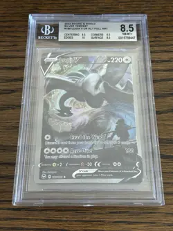 Pokemon Lugia V 186/195 Silver Tempest Alt Full Art Ultra Rare Holo BGS 8.5 - Image 1