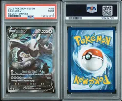 Pokemon TCG Lugia V Silver Tempest 186/195 Holo Ultra Rare - MINT (PSA 9) - Image 1