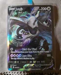 Pokemon TCG Lugia V Silver Tempest 186/195 Holo Ultra Rare - NM - Image 1