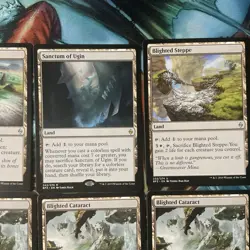 MTG LAND LOT 8 CARDS NM MINT NEVER PLAYED - Image 5