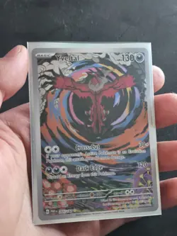 Pokemon TCG Yveltal Holo Illustration Rare Card 205/182 S&V Paradox Rift - Image 3