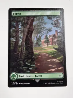 MTG Assassin's Creed FULL ART L Forest #0110 - Image 1