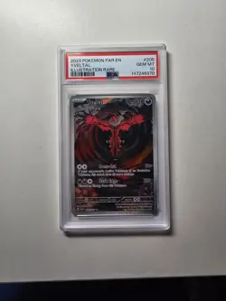 PSA 10 Pokemon TCG Yveltal Paradox Rift Holo Card 205/182 Illustration Rare - Image 1