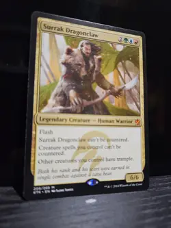 MTG Surrak Dragonclaw - Khans of Tarkir - Near Mint - Image 1